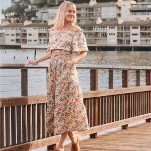 Marine Layer Corinne Maxi Skirt & Matching top